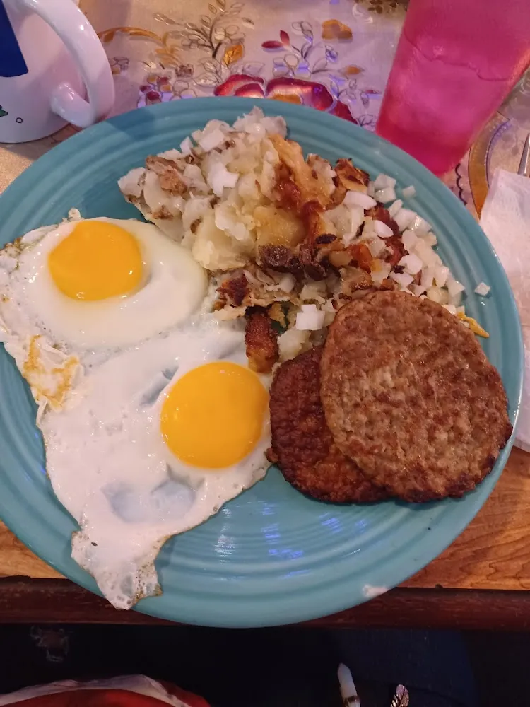 2 Eggs Sausage & Potatoes